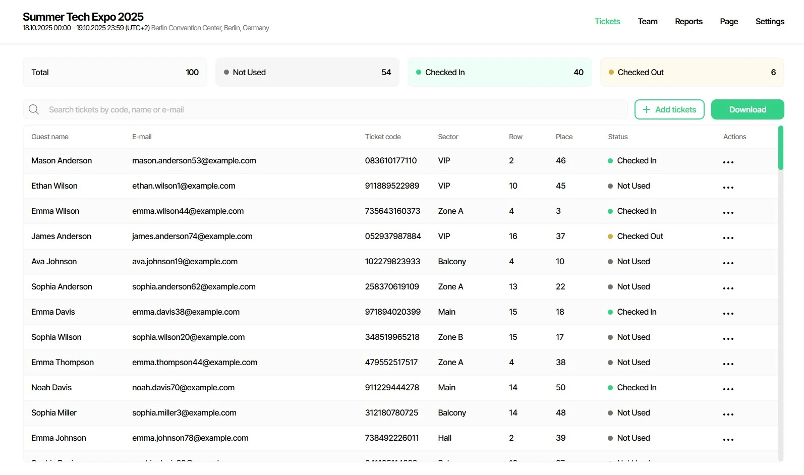 Manage Access and Guests